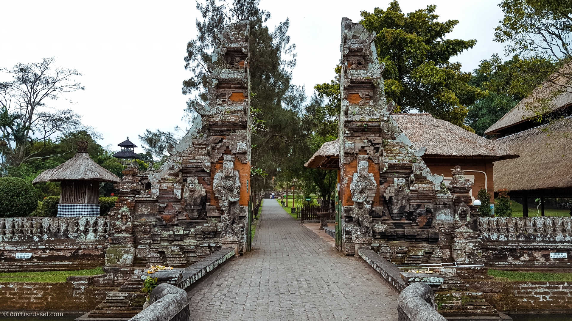 Bali Indonesia Travel Guide Pura Taman Ayun Temple Entrance