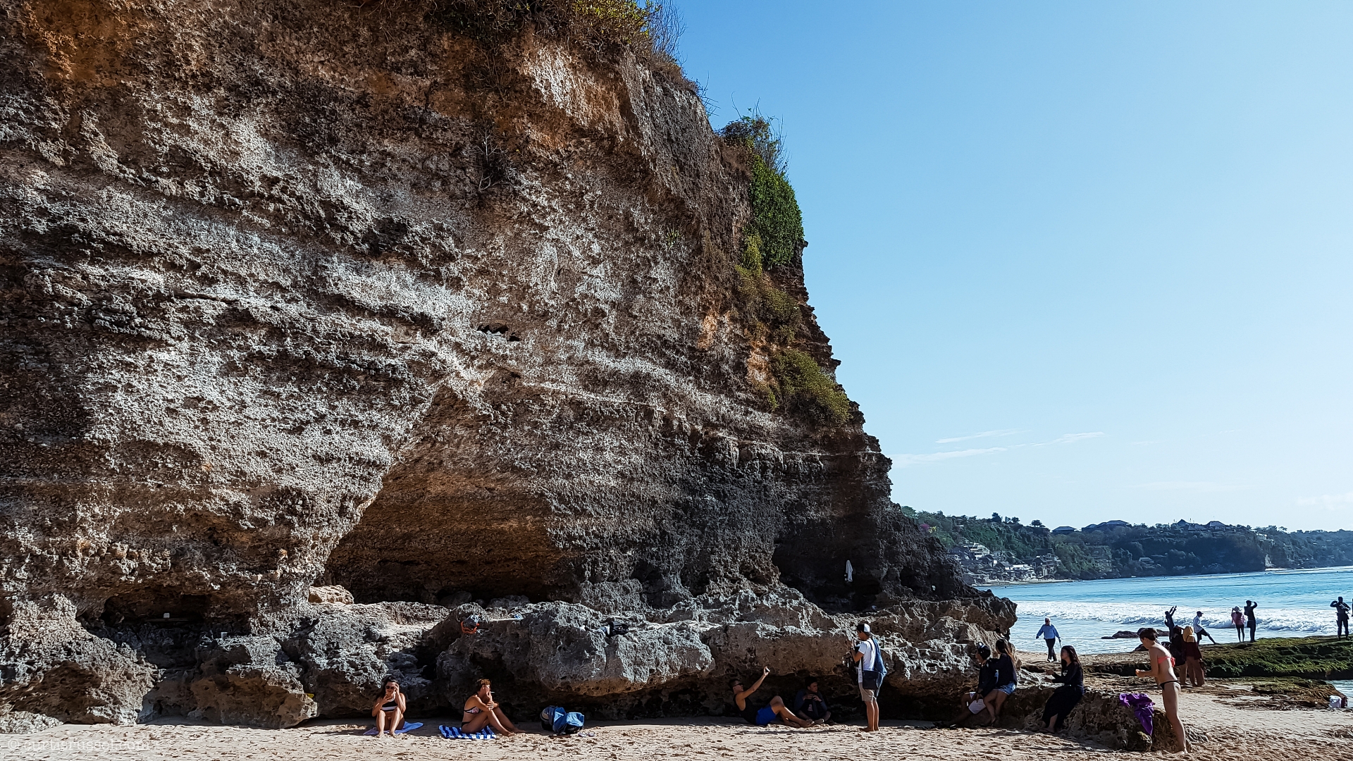 Bali Indonesia Travel Guide Beach Cliff In Nusa Dua Beach