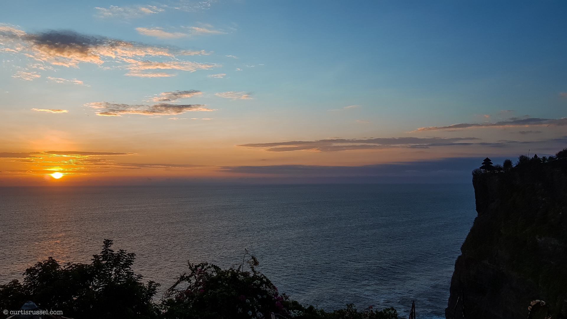 Bali Indonesia Travel Guide Sunset At Uluwatu Temple