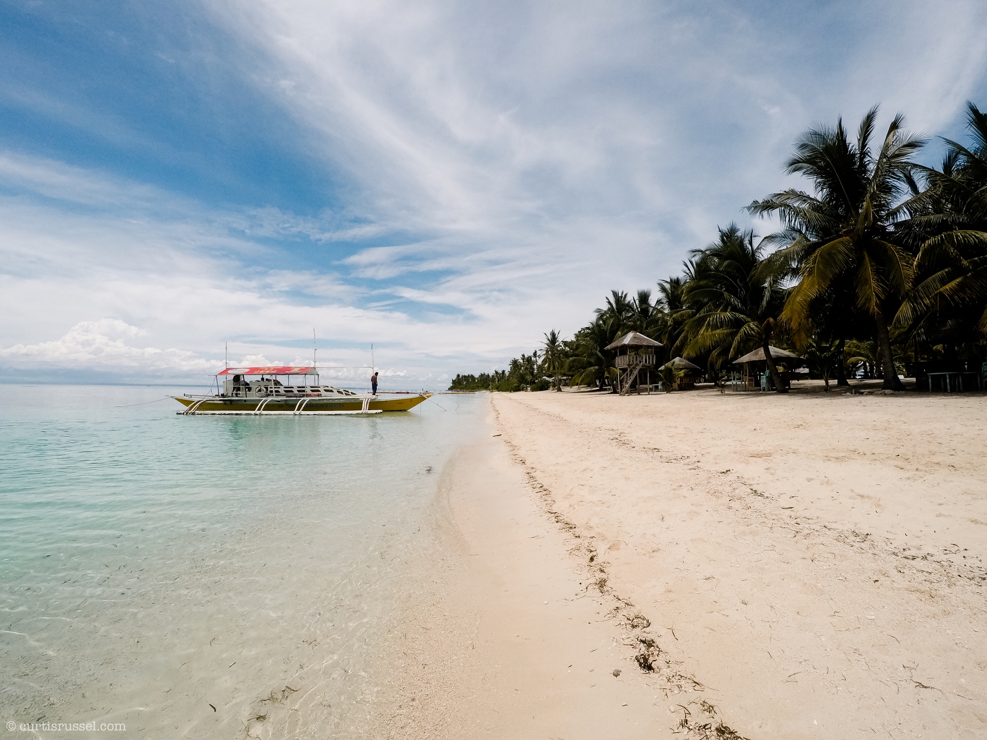 The Coastline Of Kalanggaman Island