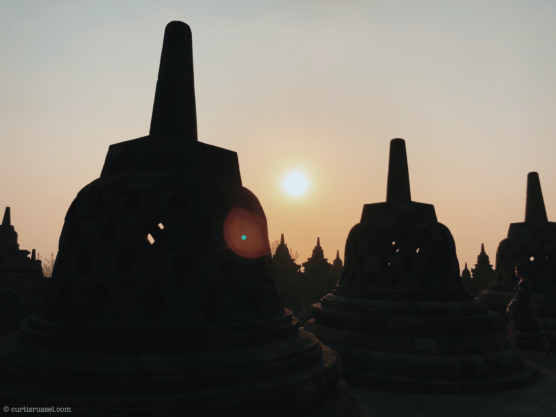 Yogyakarta Indonesia Travel Guide Sunrise at Borobudur Temple, Magelang Regency, Central Java