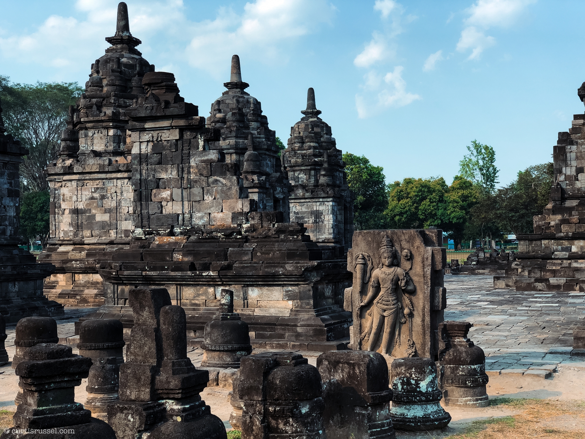 Yogyakarta Indonesia Travel Guide Candi Lumbung at Yogyakarta