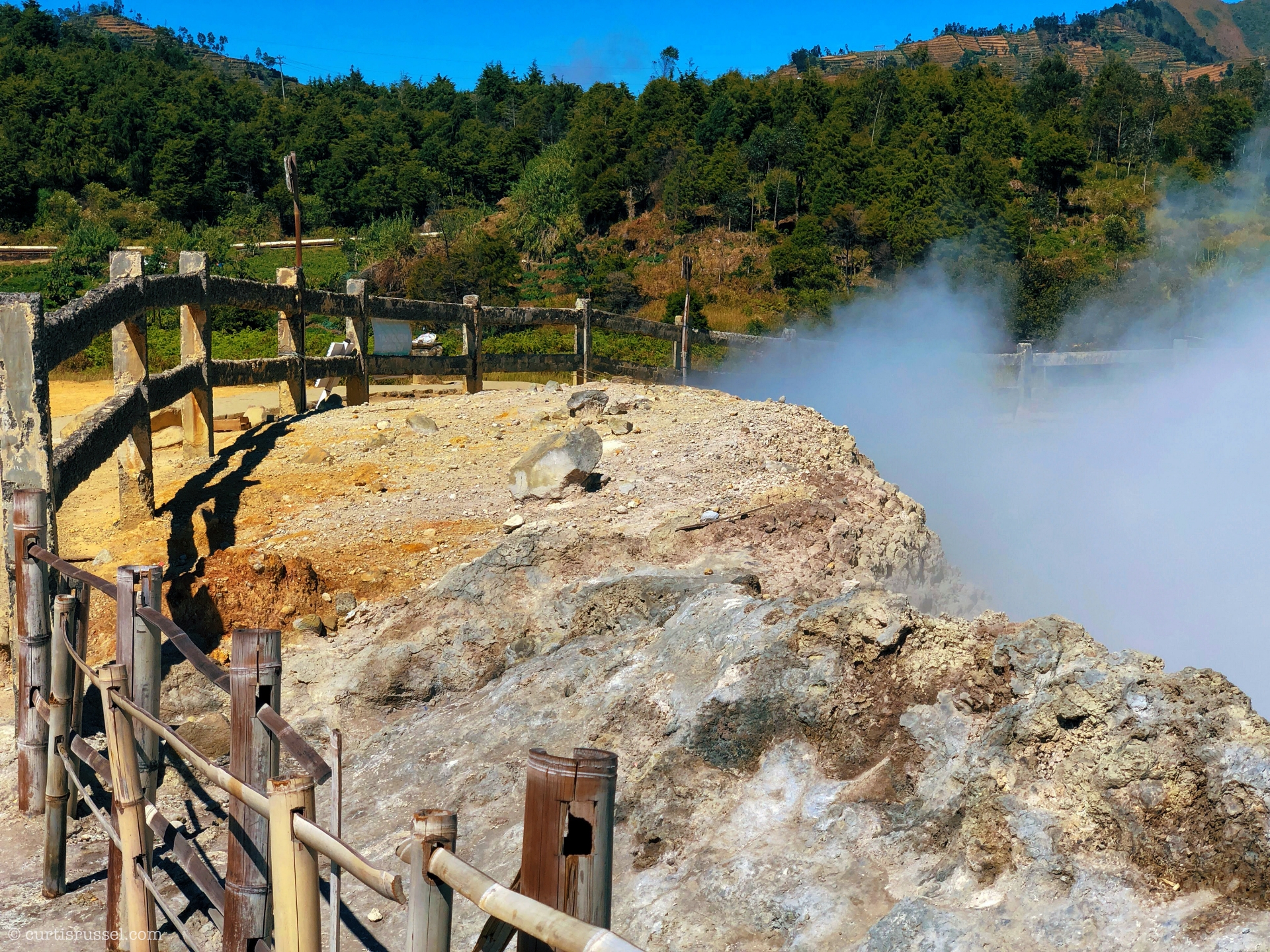 Dieng Plateau Indonesia Travel Guide Dieng Plateau Sikidang Crater