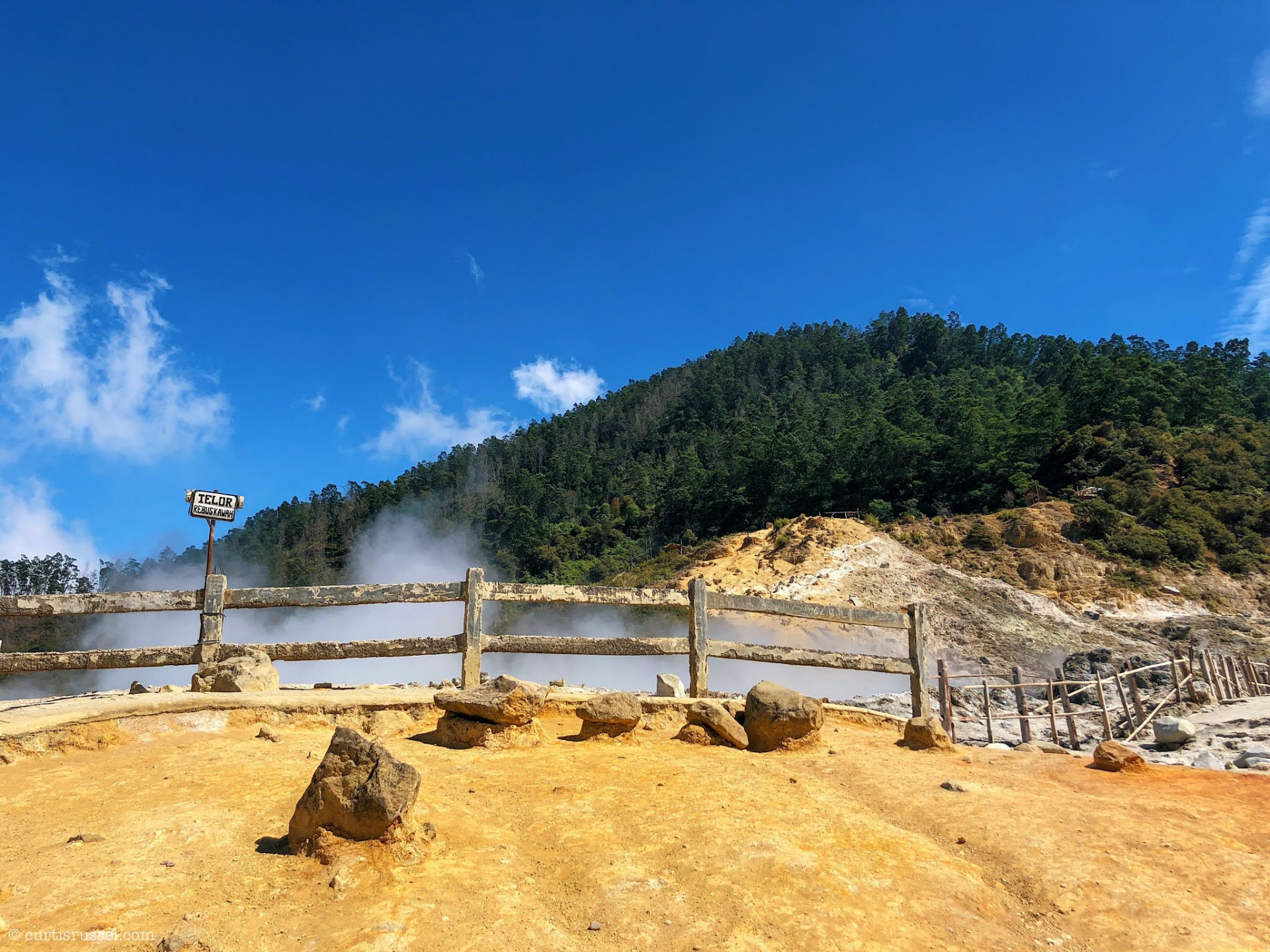 Dieng Plateau Indonesia Travel Guide Sikidang Crater Sulphur Lake