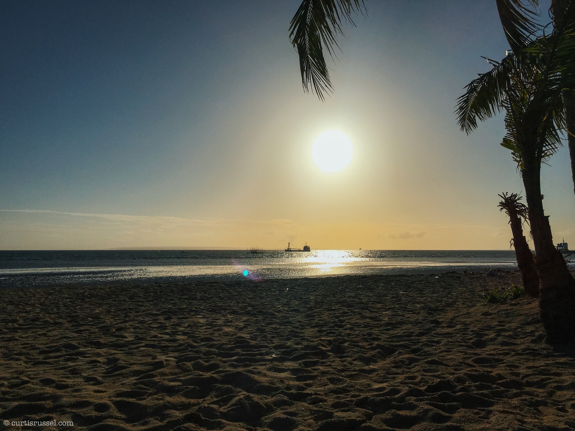 Sunrise at Sta. Fe Beach, Bantayan Island