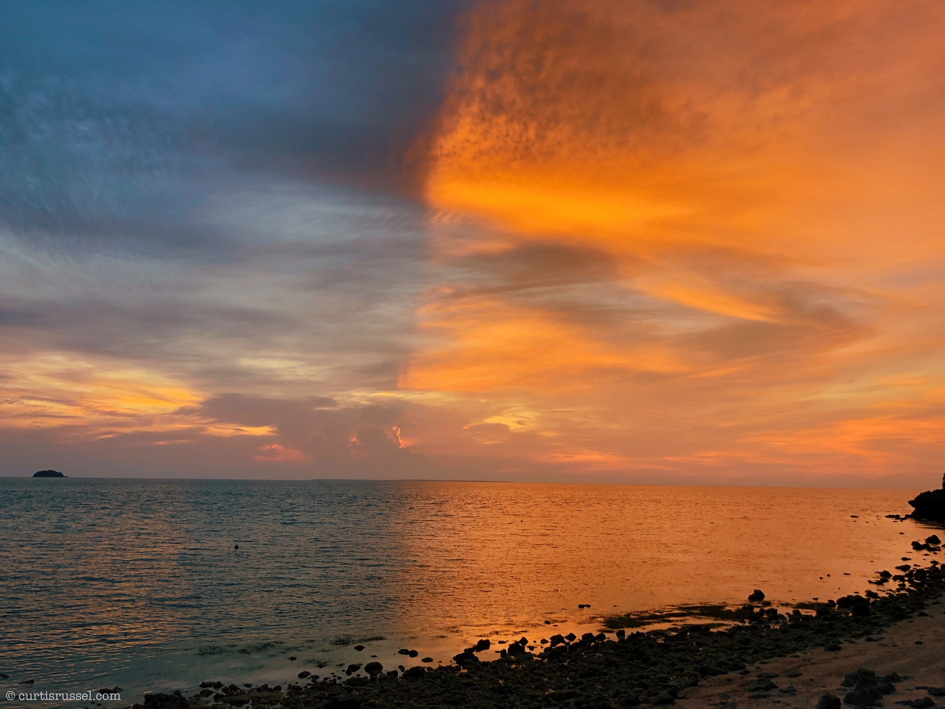 Sunset at Malapascua Island